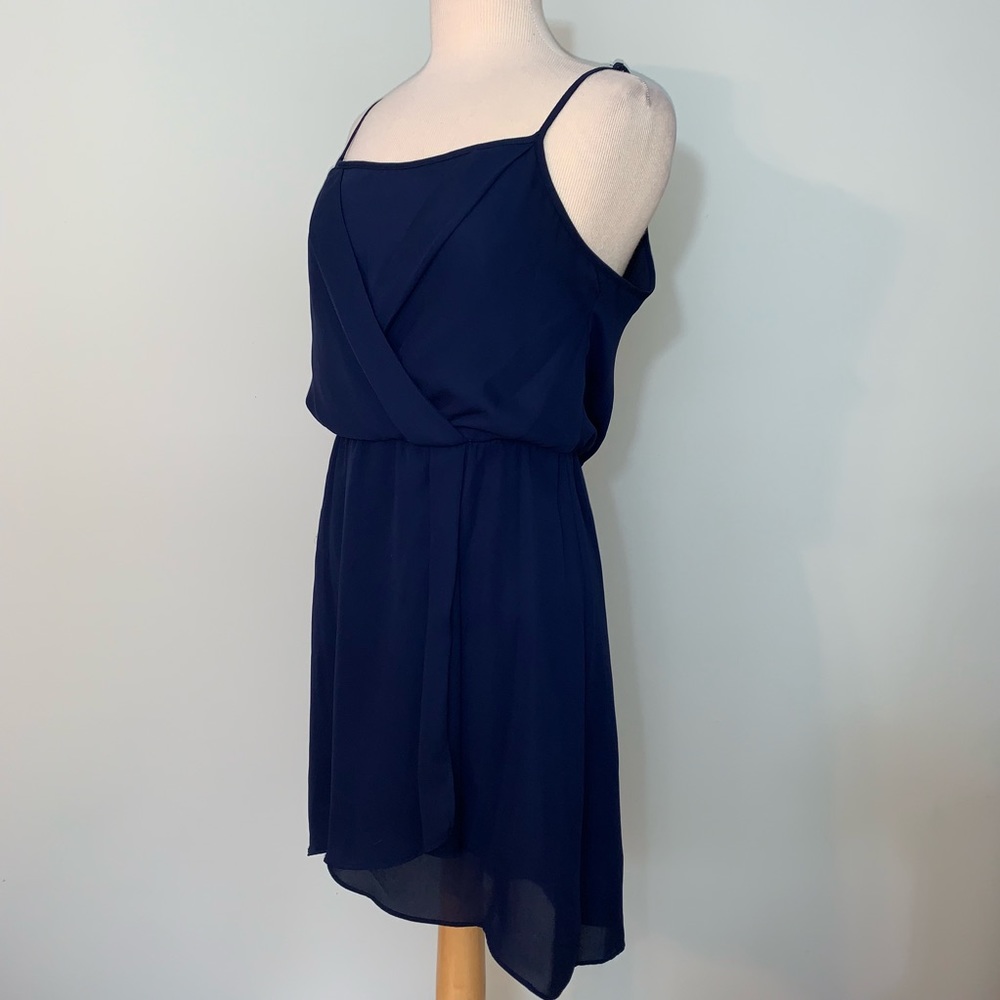 Bisou Bisou blue spaghetti strap dress - Picture 3 of 7